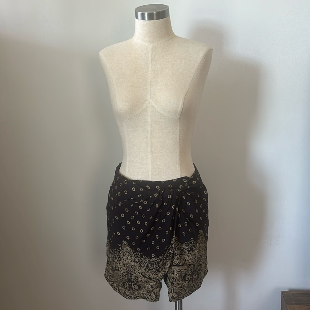 Anthropologie [Hei Hei] faux wrap skort
